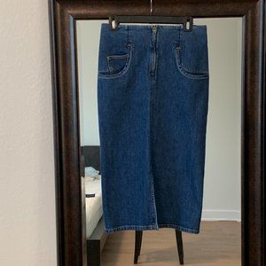 CLOSED DENIM Midi Skirt Size 27 (Pre-Owned)